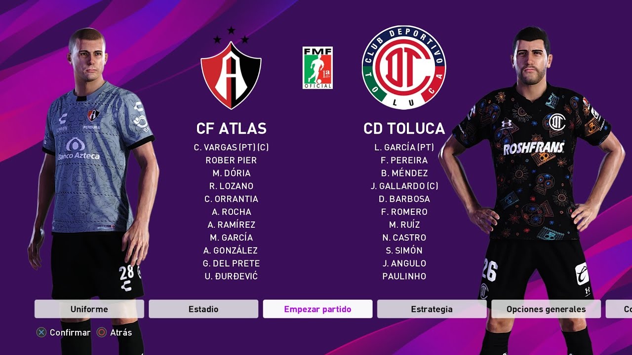 Liga MX Jornada 16 - Atlas vs Toluca - YouTube