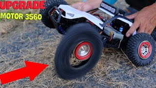 Upgrade wltoys 12429  Because it's so powerful, its wheel explodes