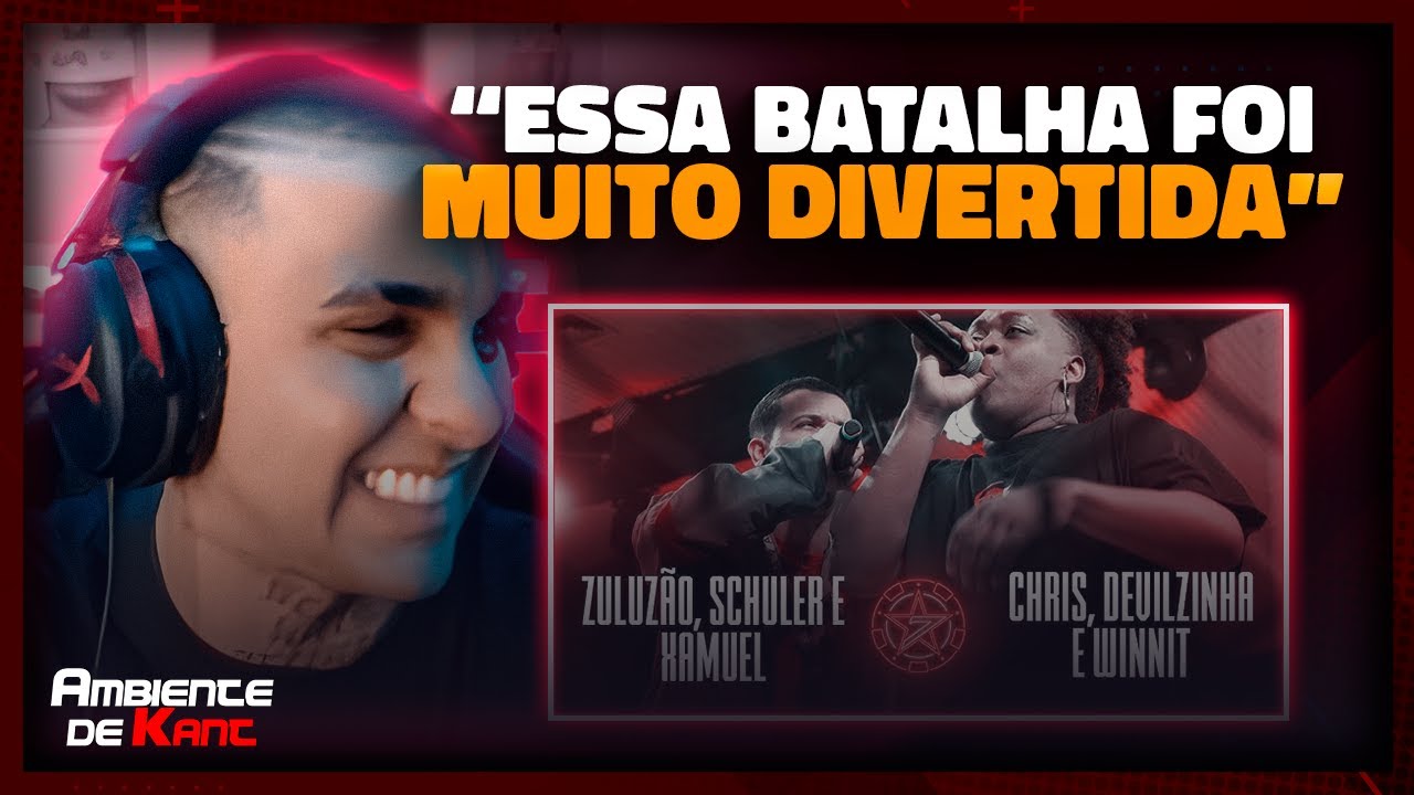KANT REAGE A (VIBE INSANA) ZULUZÃO, SCHULER E XAMUEL X CHRIS, DEVILZINHA E WINNIT | Ambiente de Kant