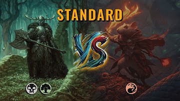 MTG Standard - Golgari Midrange by Yhwach VS Mono Red Aggro by AlphaTrinity