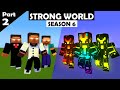 SEASON 6 PART 2 STRONG WORLD : THE DESTROYER : MONSTER SCHOOL HEROBRINE BROTHERS