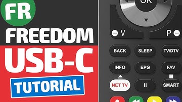 Comment programmer la télécommande universelle "Superior Freedom USB-C" ( 1en1 2en1 4en1 )