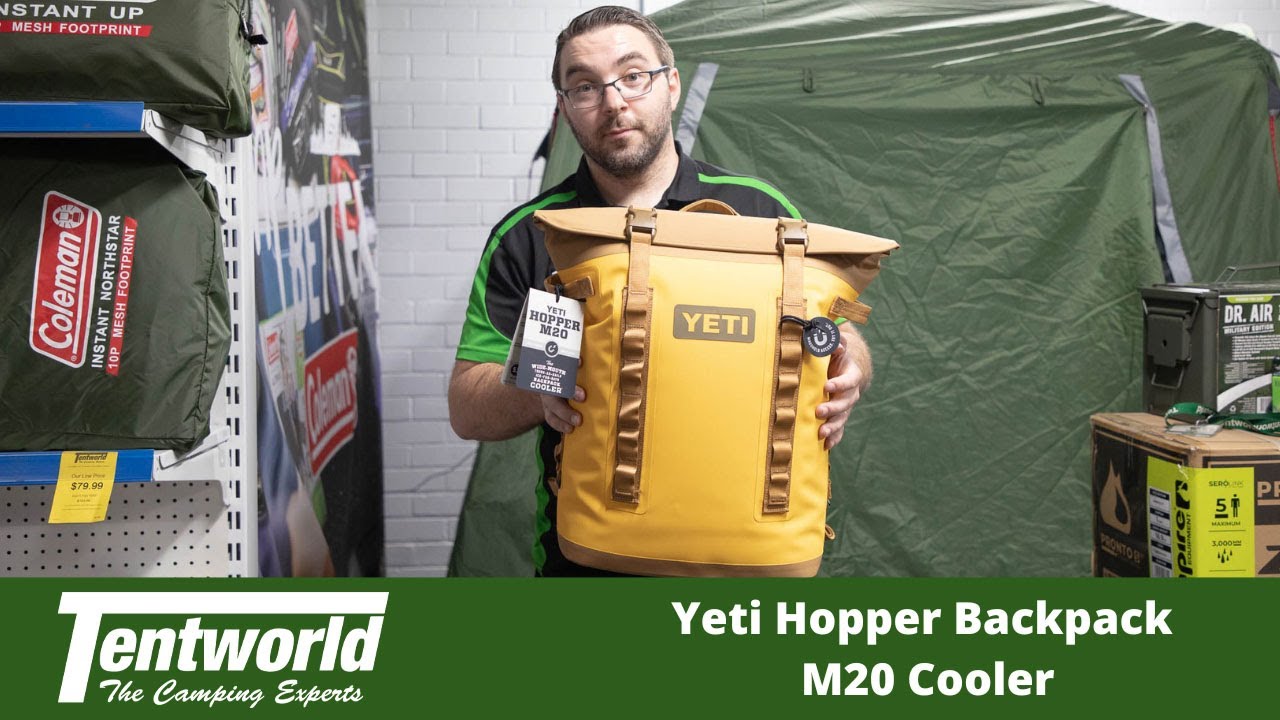 YETI Hopper M20 Backpack Soft Cooler features hands-free cooler straps for  comfort » Gadget Flow