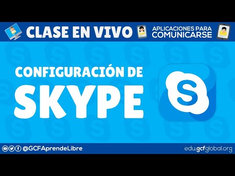 Video: Cómo Configurar Skype