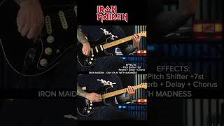 IRON MAIDEN - Can i play with madness [GUITAR COVER] Rock Factory