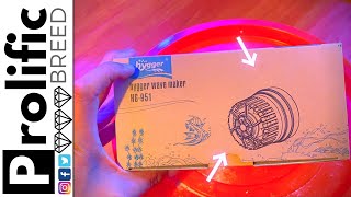 FIXING AN UGLY 10 GALLON REEF TANK WITH PERFECT NANO WAVE MAKER | HYGGER HG-951