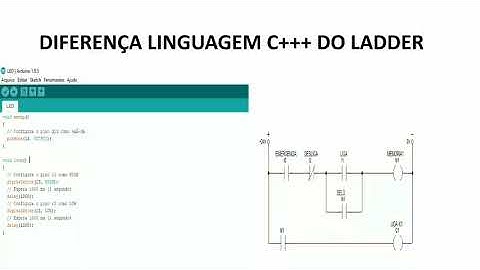 Diferença Entre C+++(Arduino ) e Ladder (CLP)