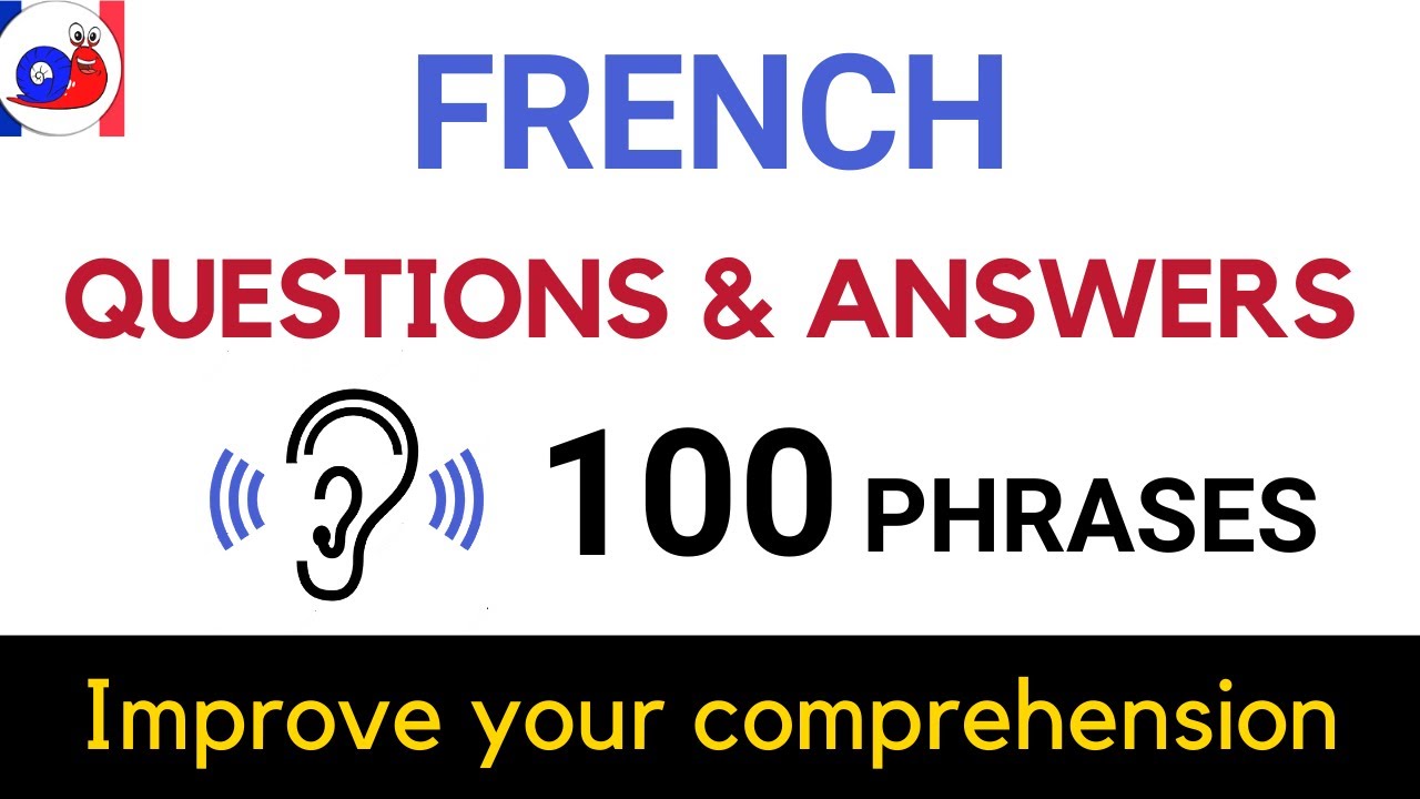 french presentation questions