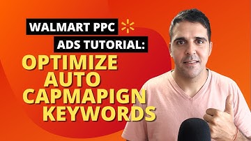 Walmart PPC Ads Tutorial: How to Optimize Auto Campaign Keywords