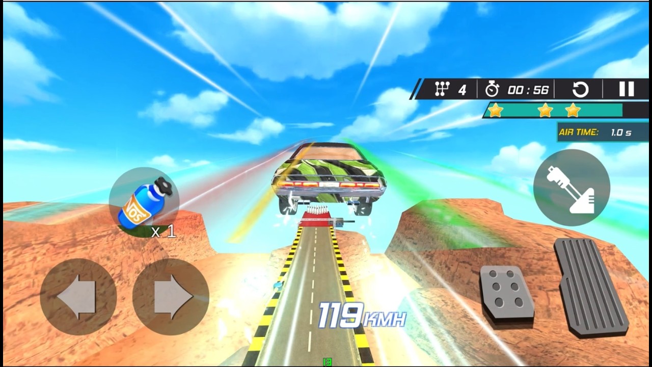 Extreme GT Car Stunt Driver: High Speed Mega Ramp Master Mobil Android GamePlay #4