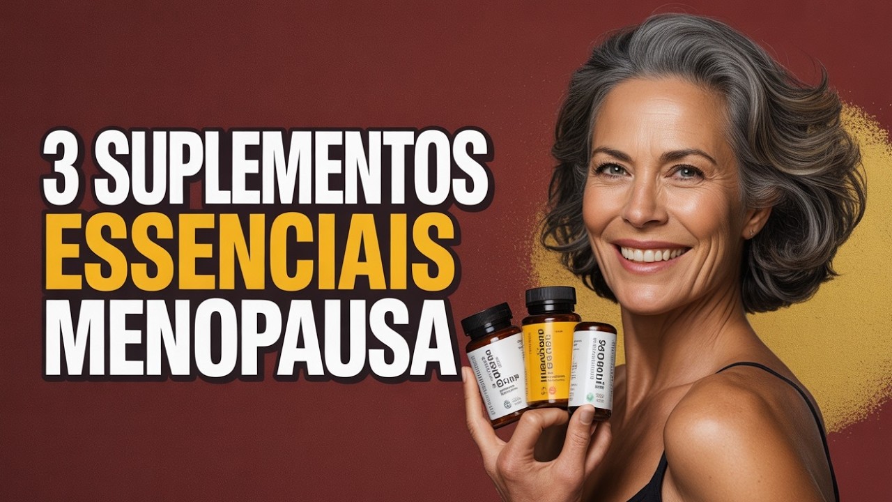ATENÇÃO MULHERES: Os 3 Suplementos ESSENCIAIS para Menopausa SEM SOFRIMENTO! DESCUBRA JÁ