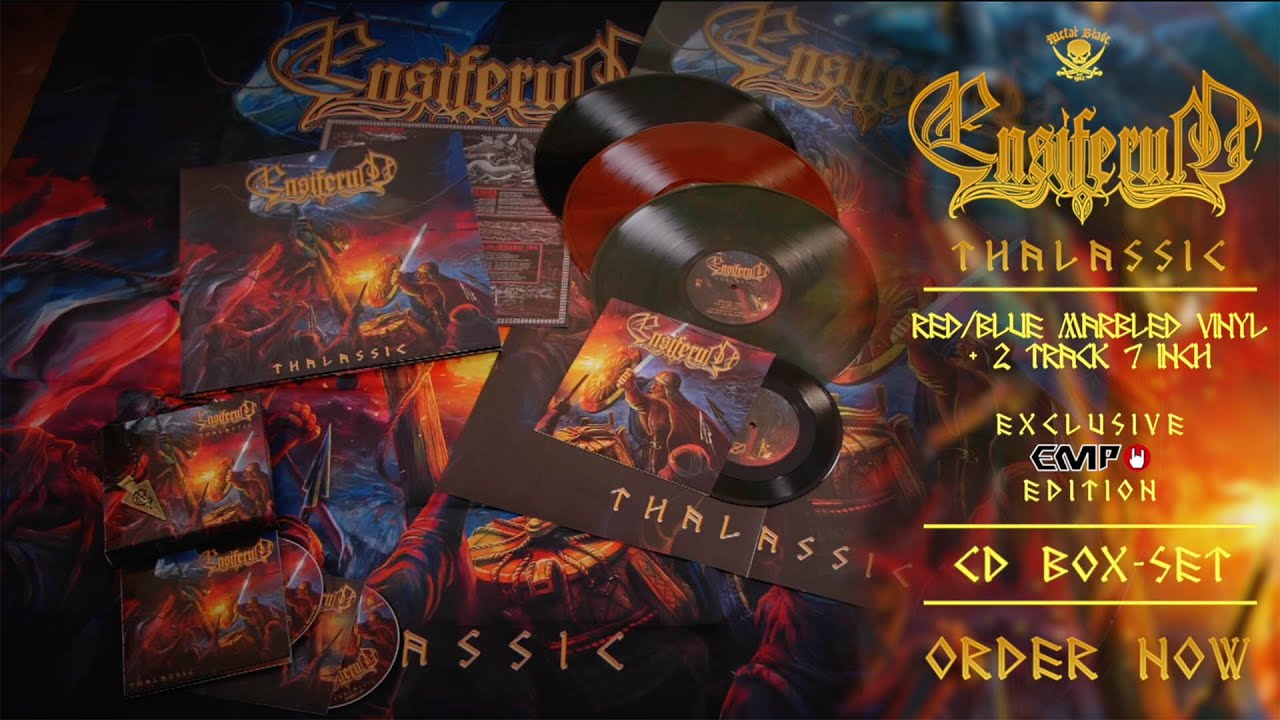 Ensiferum - Thalassic (unboxing all formats)