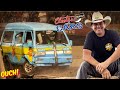 I Crashed the Mystery Machine….Ripp’N Rodeo! Cleetus and cars Houston