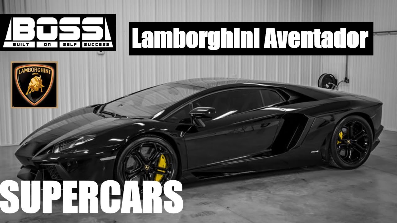 BOSS | Detailing a Lamborghini Aventador - Supercars