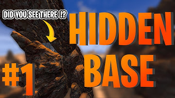 Hidden Base Location #1 - Conan Exiles Update 3.0 - Building Tutorial ( No Mods ) Age Of Sorcery