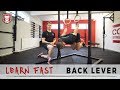 Fastest Back Lever Progression | School of Calisthenics