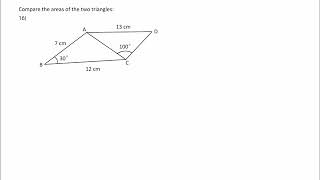 AS91259 Trigonometry - Compound shapes