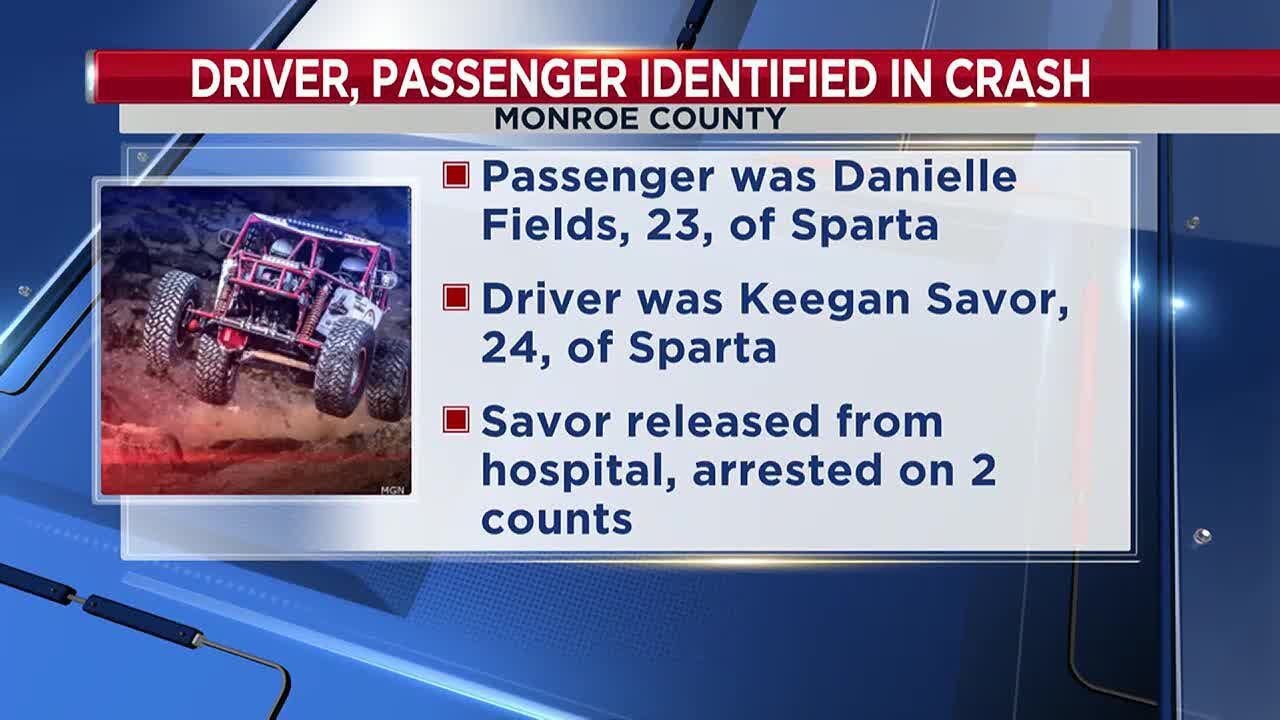 One woman dead, one man injured following UTV crash - YouTube
