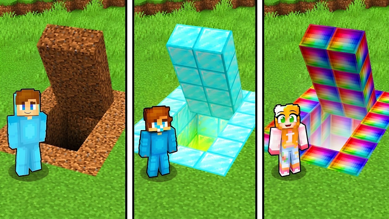 Uppgraderar BUNKER Från FATTIG Till RIK I Minecraft!