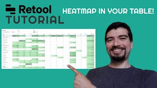 Finally I made it! A dynamic Heatmap with Retool Table
