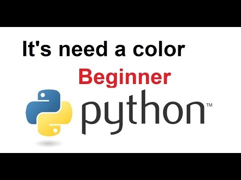 ✔ How to fill color in Python (Beginner) ✔