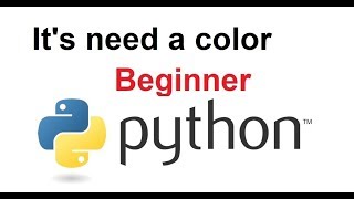 ✔ How to fill color in Python (Beginner) ✔