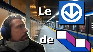 Métro de Montréal: les 3 stations de LAVAL. #MTL #LAVAL #metro