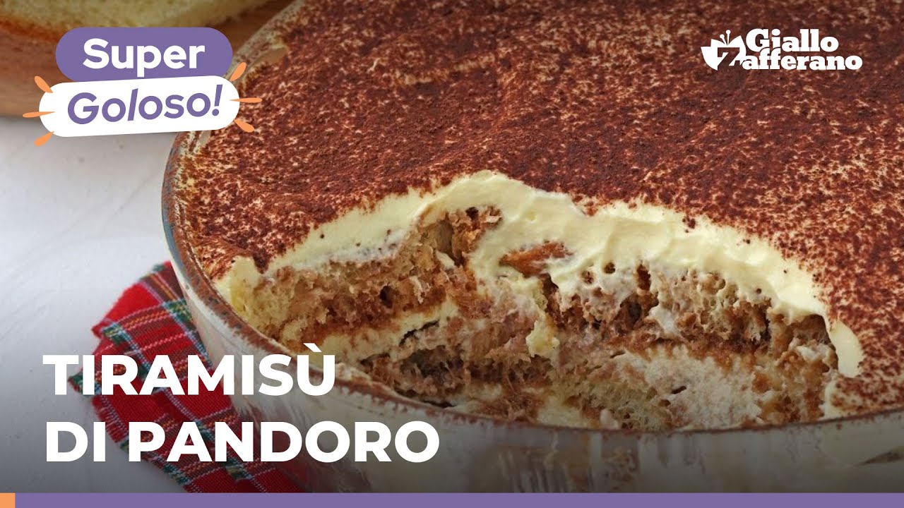 Тирамису с пандоро - супербыстрый, простой и безотходный рецепт! С остатками пандоро! ☕🎁✨😋