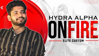 🔴H¥DRA | Alpha! -  I WONT IGL TODAY! 😱 || ELITE CUSTOMS!🤩 || PUBG MOBILE! 🤯