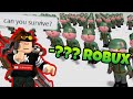 Last To Survive 200 Soldiers Wins $____ In Piggy