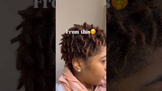 Posted my #starterlocs retwist on my channel, so go check that out! #loccommunity #locjourney #locs