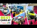 Top cars at 2024 convergence india smart cities india expo  creta jimny xuv400 ev  more  autox