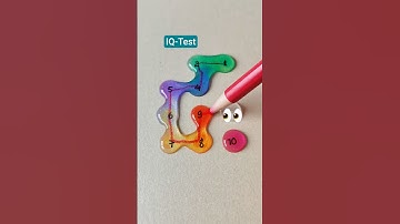 Nối các giọt nước lần lượt từ 1 đến 10 #iqtest #quiz #games #shorts