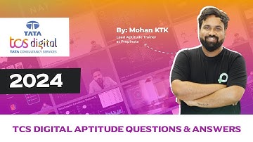 TCS Digital Aptitude Questions and Answers 2024