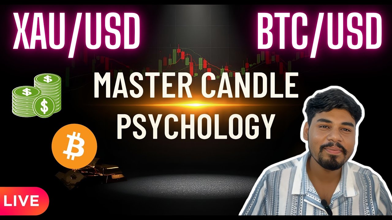 Master Demand & Supply with LIVE GOLD & BTC Chart Analysis