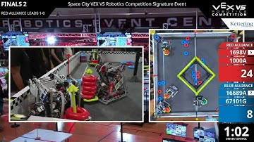 Space City - High School - Final #1-2 - 1698V & 1000A vs 16689A & 67101G - Auton + Driver