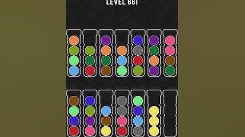 【Ball Sort Puzzle】Level.661