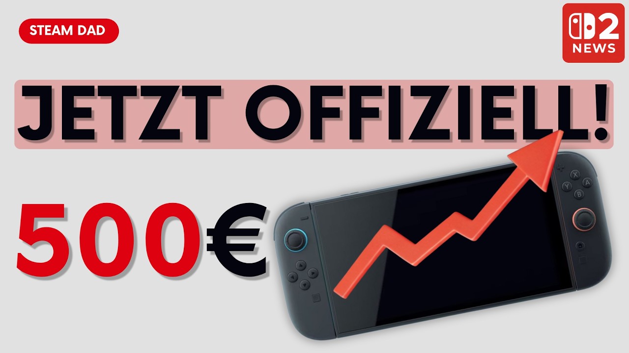 ⁣Switch 2 Preisschock: Nintendo erhöht offiziell den Preis!