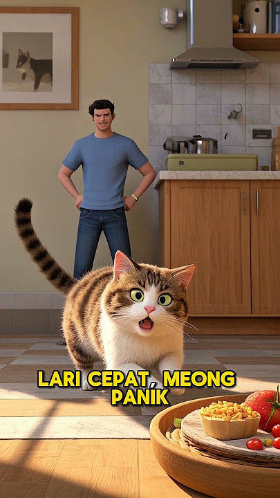 Kucing Ini Lapar! Upin & Ipin Langsung Masak Buat Meow