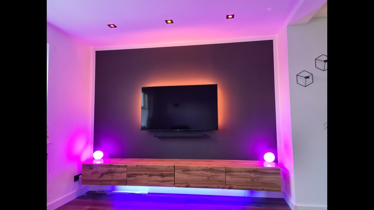 Philips Hue Sync Box Demo Dolby Atmos 