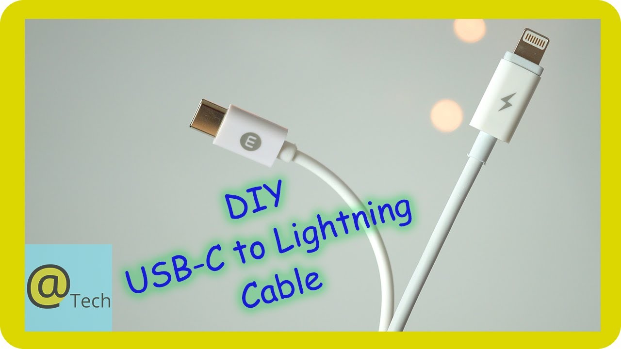 Making a DIY USB-C to Lightning Cable - YouTube