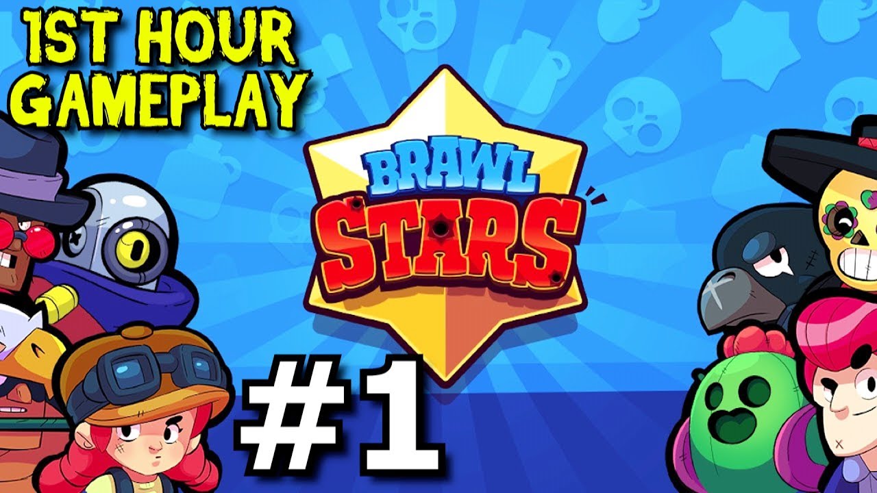 Brawl Stars 1st Hour Gameplay Walkthrough Episode 1 New Supercell Game Youtube - brawl star game supercell