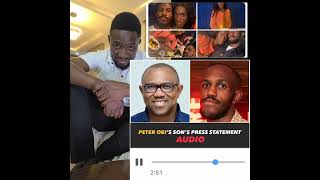 Download Lagu Peter Obi's son responds to pictures of him circulation with people insinuating he's agege MP3 Download Lagu Peter Obi's son responds to pictures of him circulation with people insinuating he's agege MP3