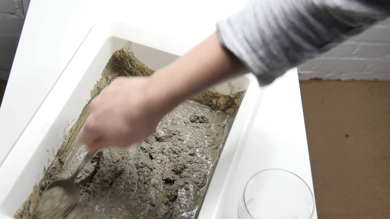 Wohnen mit beton": diy vasen aus beton! youtube