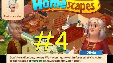 Homescapes Day 4 Story Walkthrough Gameplay