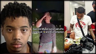 BadKid Mykel Responds After Getting Accused Of 🔫 At The Police And He Gets $175K Bond 😱🤷🏾‍♂️