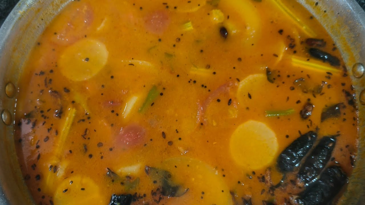 Super and tasty sambhar preparation 