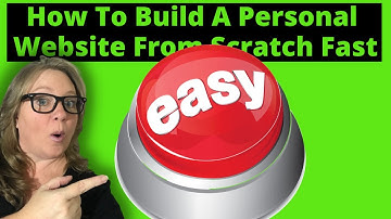 How To Build A Personal Website From Scratch Fast