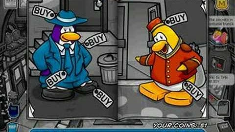 Club Penguin - Ruby And The Ruby Cheats/Secret Items