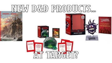 New D&D Products, at Target? | Nerd Immersion
